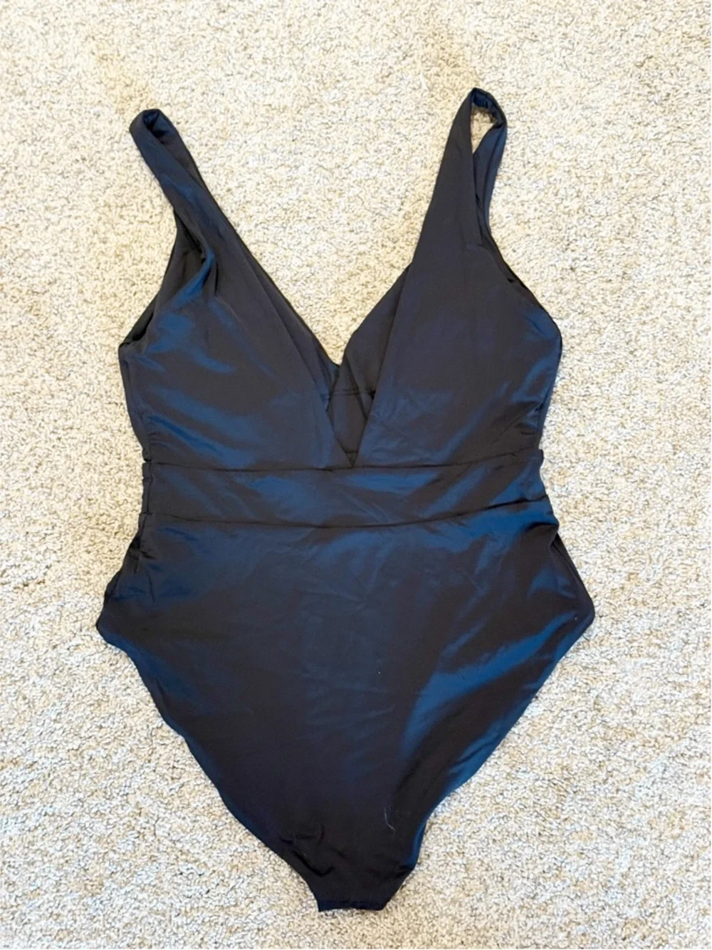 BROMELIA TRANCOSO PADDED ONE-PIECE Small black